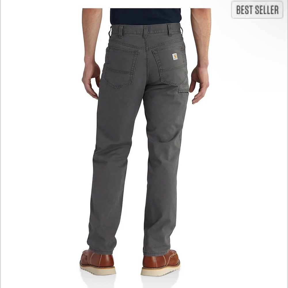 MEN'S 5-POCKET PANT - RELAXED FIT - RUGGED FLEX® - CANVAS